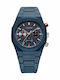 D1 Milano Men's Watch Chronograph Battery with Blue Ceramic Bracelet