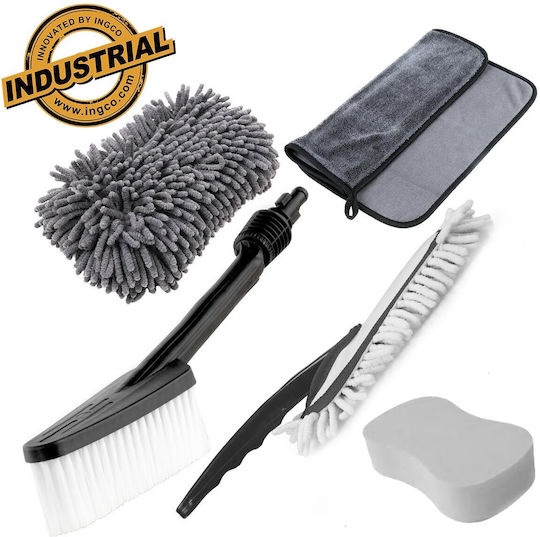 Ingco 5-Piece Cleaning Set Accessories Cpwli4006 Amgf0501