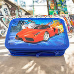 Triple Filled Pencil Case Car 3D 7sxo33