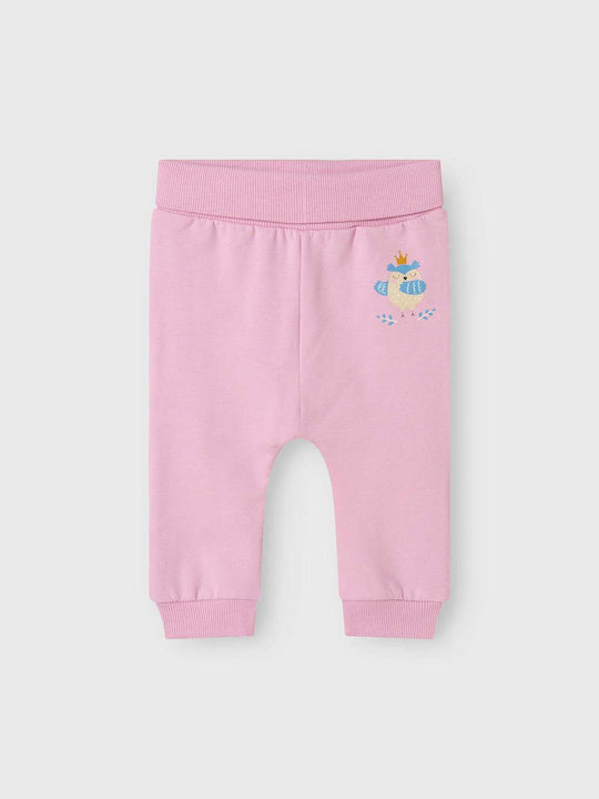 Name It Pantaloni de Trening pentru Copii Flowers