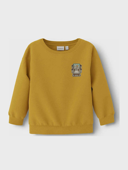 Name It Kinder-Sweatshirt Orange Bluse