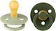 Bibs Πιπίλες Καουτσούκ Colour Νο 1 Sage / Hunter Green για 0+ μηνών 2τμχ