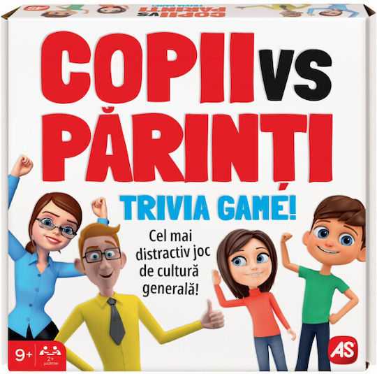 Joc de Societate Kids Vs Parents pentru 2+ Jucători 9+ Ani AS