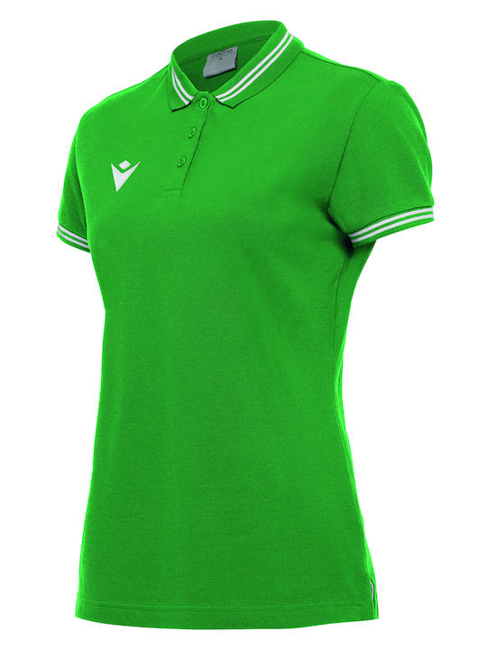 Γυναικεία Polo Μπλούζα Ριγέ Green/white