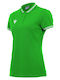 Γυναικεία Polo Μπλούζα Ριγέ Green/white