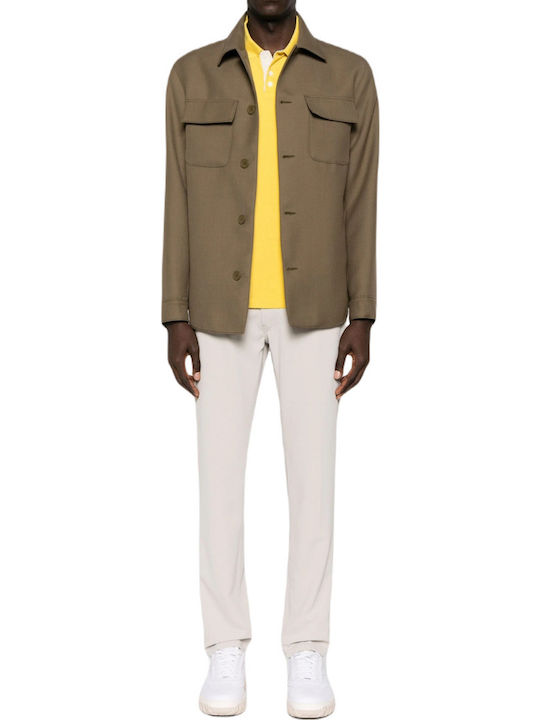 Trousers Elastic White