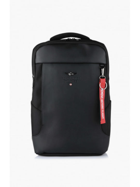 Aeronautica Militare Backpack Μαύρο