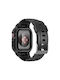 Curea Apple Watch 41mm 40mm 38mm Carcasă Siliconică Rezistentă la Șocuri Neagră