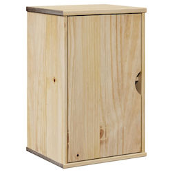 vidaXL Ντουλάπι Μπάνιου 35x30x55cm Καφέ vidaXL Ντουλάπι Μπάνιου 35x30x55cm Καφέ
