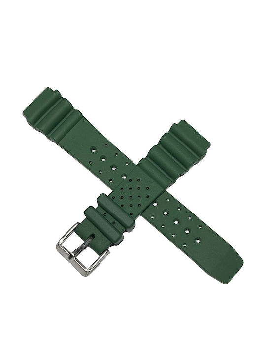 Citizen Rubber Strap Green 20mm