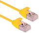 Roline U/FTP (STP) Cat.6a (Gigabit) Καλώδιο Δικτύου Ethernet 1m Κίτρινο