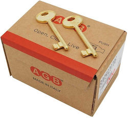 Replacement Interior Door Key Agb Gold No 1
