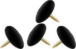 Matalon Black Push Pins 10mm 100pcs