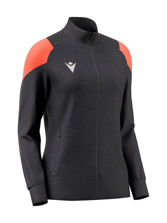 Macron Ζακέτα Anthracite/neon Coral