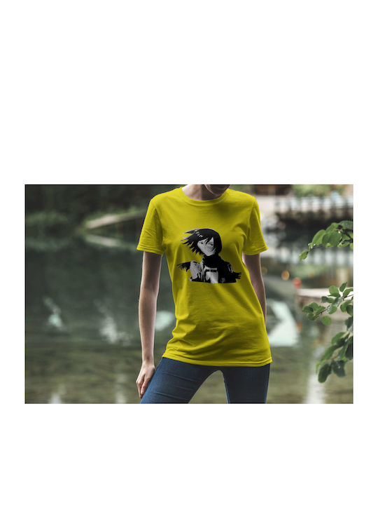 T-shirt Yellow Cotton