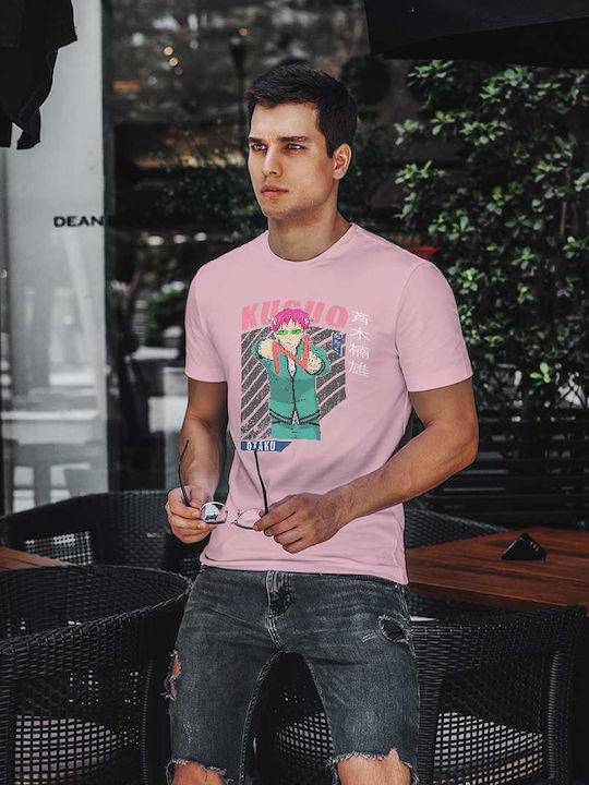 Kusuo From Saiki K. Tricou Roz Bumbac