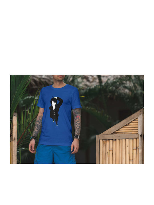 T-shirt Blue Cotton