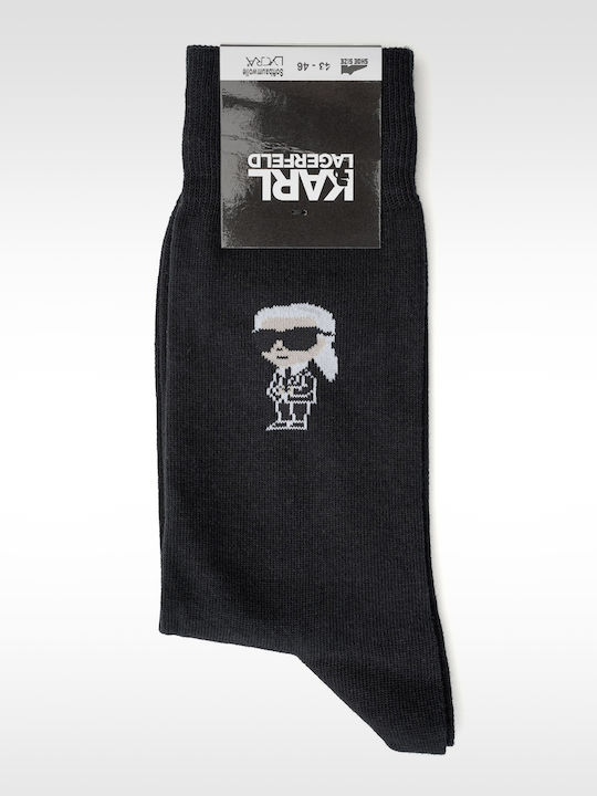 Karl Lagerfeld Чорапи Black 1Пакет