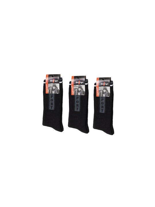 Design Men's Socks Black 3Pack