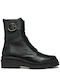 Geox Leather Women's Ankle Boots Black