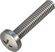 Maschinenschraube Kreuzschlitz Inox DIN 7985 mit Länge 4mm Kopf