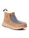 Landroamer Cozy Leather Women's Chelsea Boots Brown