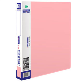 Metron A4 60-Position Fun Pastel Pink Clipboard #907.60sp