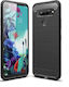 Q70 Back Cover Σιλικόνης Μαύρο (LG Q70)