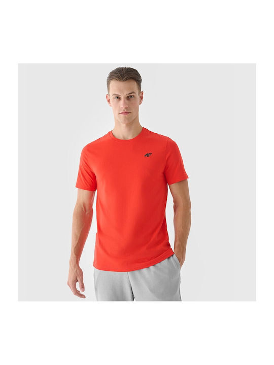 4F T-shirt Κόκκινο