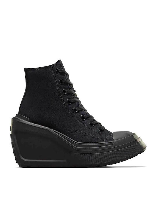 Converse De Luxe Wedge Botine Pentru Femei Negre