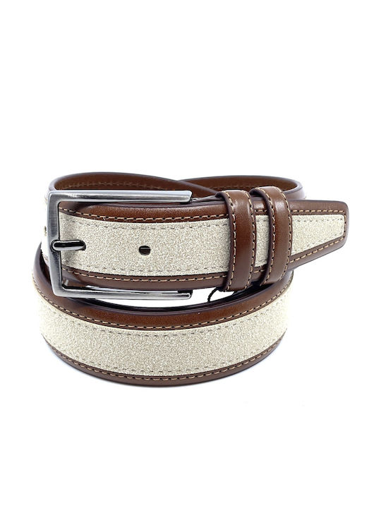 Herren Gürtel Beige