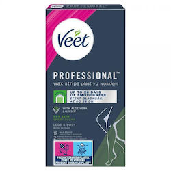 Veet Professional Ταινίες Αποτρίχωσης 12τμχ