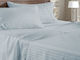 Hotel Sheet Fitted White Queen Size 240x270cm 1pcs
