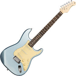 Stagg Ses-30 Ηλεκτρική Κιθάρα ST Style με Θήκη Μπλε Stagg Ses-30 Ηλεκτρική Κιθάρα ST Style με Θήκη Μπλε
