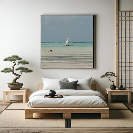 Картина Платноходка в морето 80x80