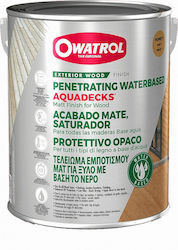Owatrol Βερνίκι Νερού Λάδι Εμποτισμού Aquadecks Μελί Mat 5l Owatrol Βερνίκι Νερού Λάδι Εμποτισμού Aquadecks Μελί Mat 5l