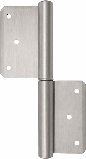 Месингова панта за врата матов никел 100мм 200-8010 Metalor