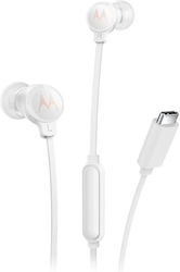 Motorola Earbuds 3cs Earbuds Handsfree Ακουστικά με Βύσμα USB-C Motorola Earbuds 3cs Earbuds Handsfree Ακουστικά με Βύσμα USB-C