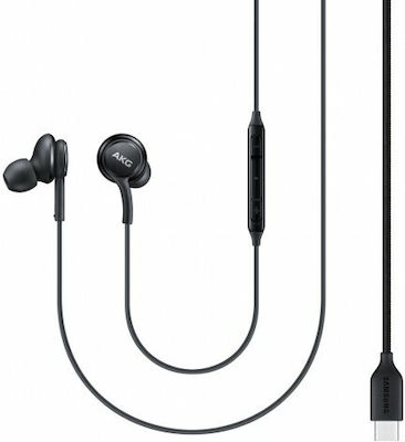 Samsung GH59-15106A În ureche Handsfree cu două căști cu mufă USB-C Negru