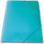 Plastic Elastic Folder Skag Transparent Green