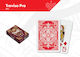 Dal Negro Playing Cards Plastic for Poker Red