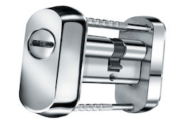 Domus Defender Lock Aluminium doors Silver