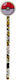 Graffiti Pencil Eraser Pokemon Ball 09486