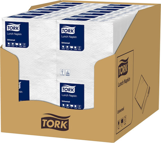 Tork 28x100 Χαρτοπετσέτες Λευκές