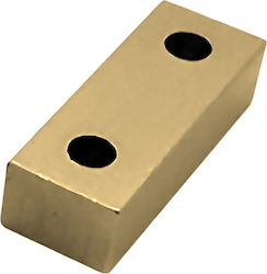 Τακάκια Ορειχάλκινα 10mm Χρυσά 500-5t50 Metalor