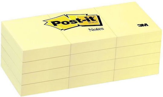 Post-it Notizzettel im Würfel Gelb