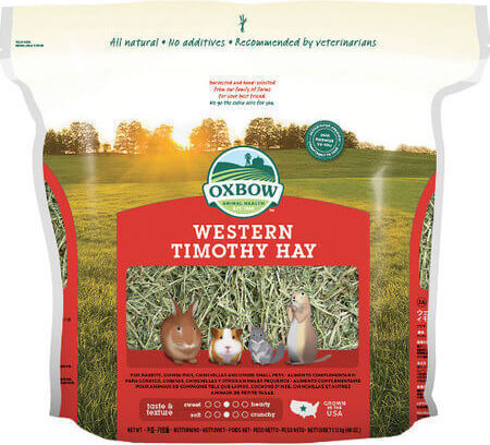 Oxbow Iarbă artificială pentru Iepure cu Calciu Western Timothy 4kg 1buc