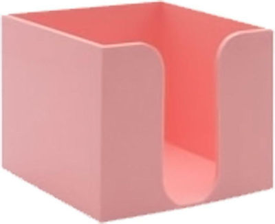 Metron Plastic Empty Cube Pink