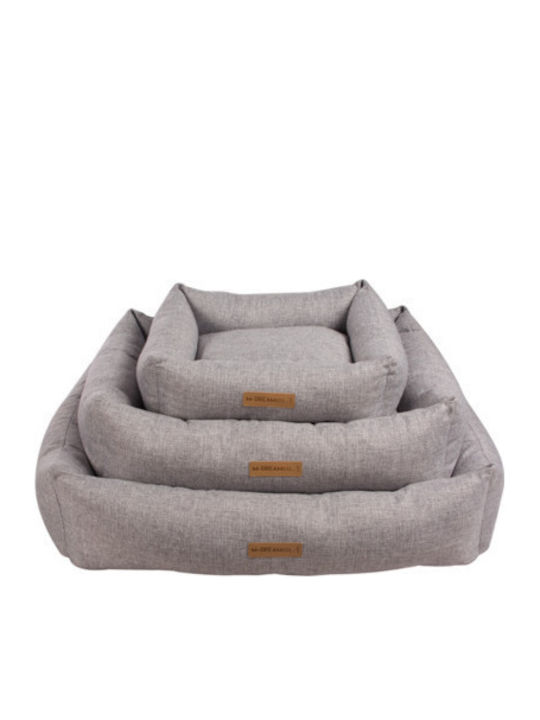 M-Pets Oleron Πουφ Σκύλου Light Grey 80x60εκ.