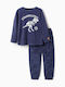 Zippy Kids' Pajamas Winter Velvet Blue